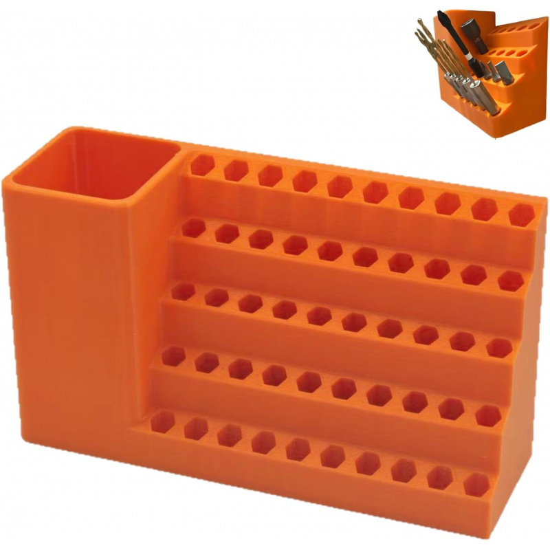 Tech Accessories Holder - 50 buracos hex chave de fenda