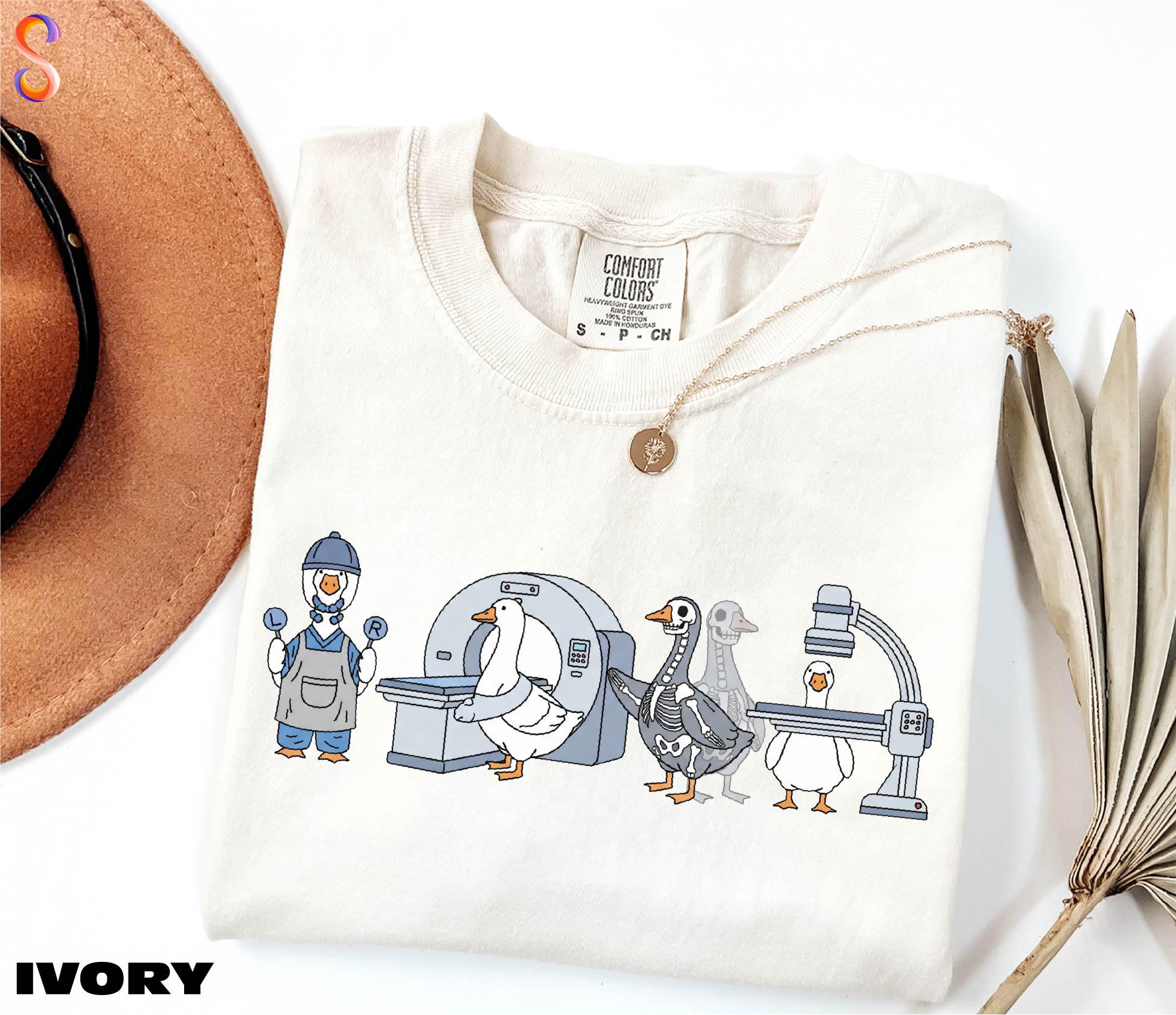 Xray Tech Accessories - Radiologic tecnólogo ganso t camisa verão
