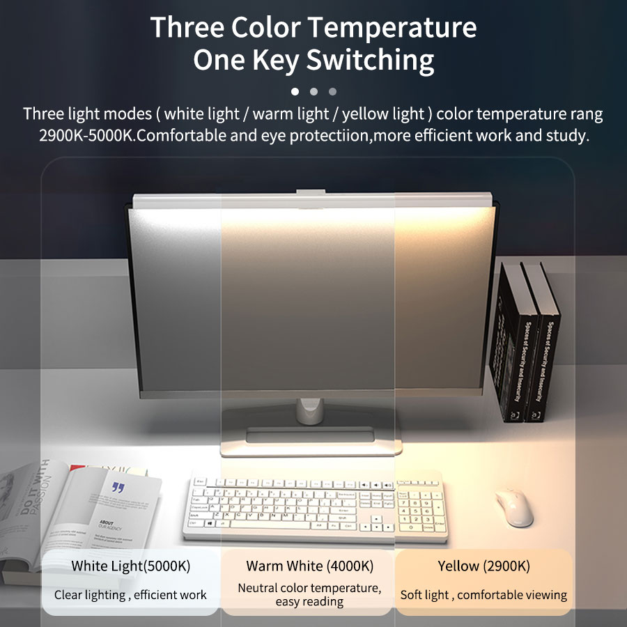 Barra de luz suspensa para mon - Monitor Light Bar avaliação e preço