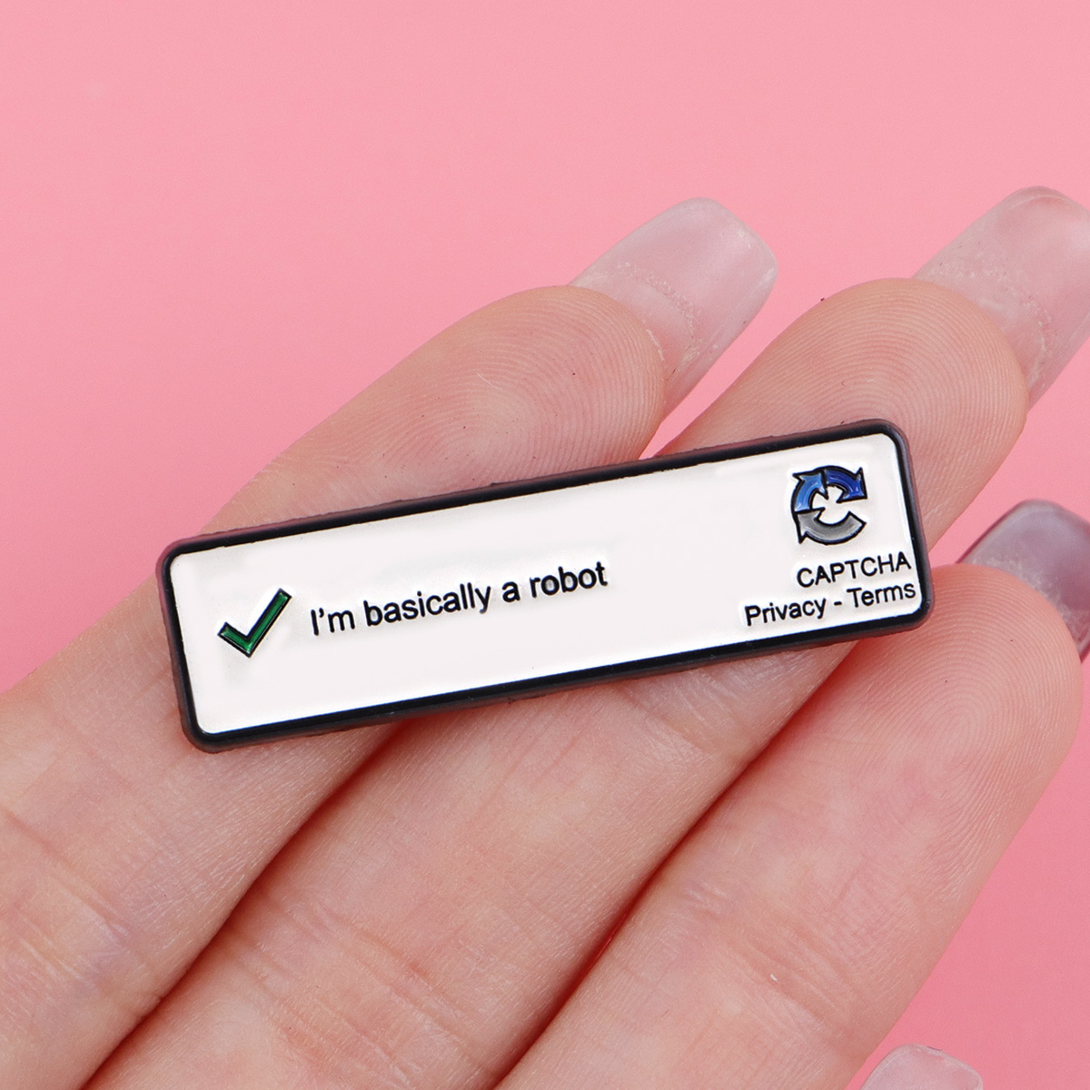 Pin de Esmalte com Frases: 