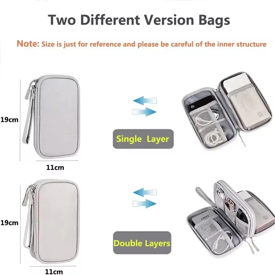 Bolsa de Viagem para Cabos, Es - Travel Cable Organizer avaliação e preço