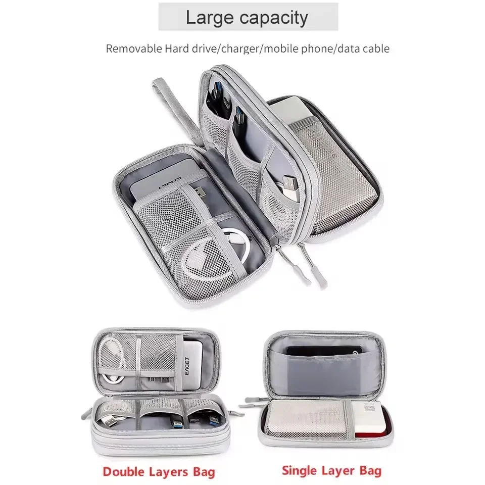Bolsa de Viagem para Cabos, Es - Travel Cable Organizer avaliação e preço