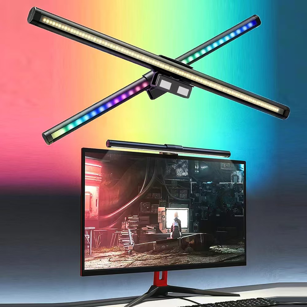 Tela led pendurado luz com fon - Monitor Light Bar avaliação e preço