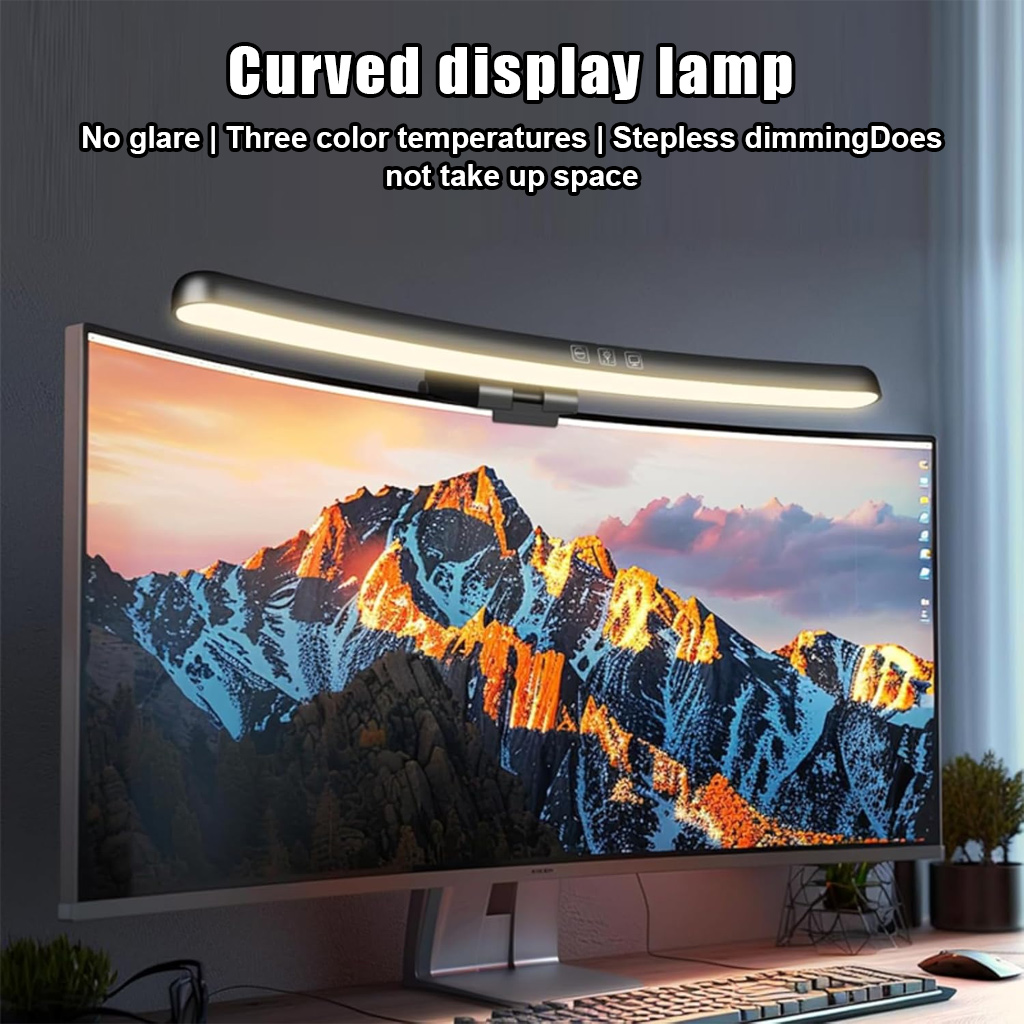 Barra de Luz Curva para Monito - Monitor Light Bar avaliação e preço