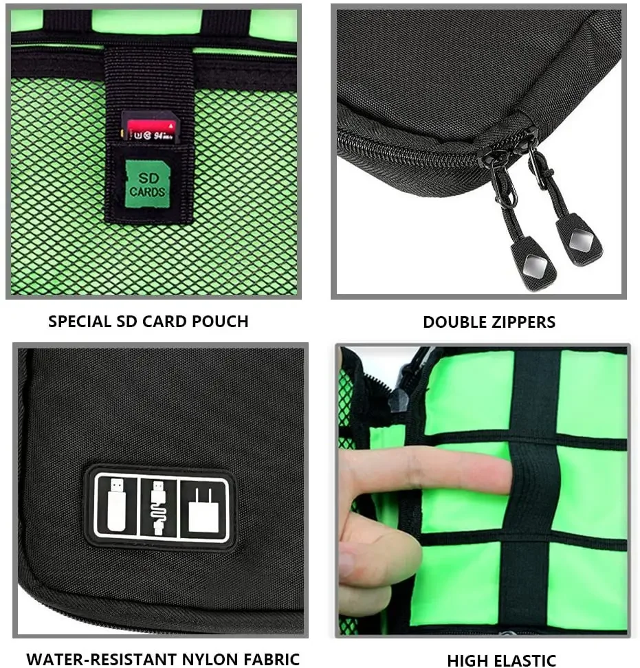Kit de Organização de Cabos, B - Travel Cable Organizer avaliação e preço